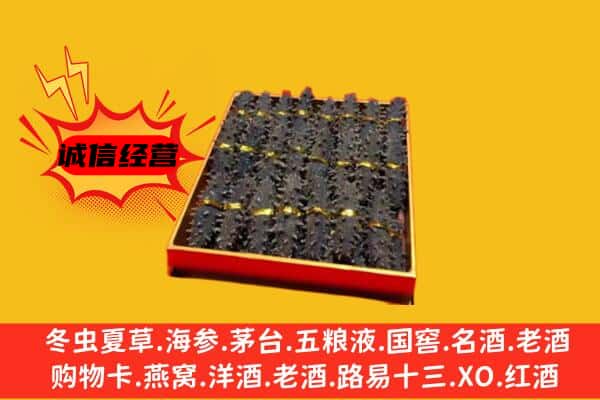 揭东区回收海参